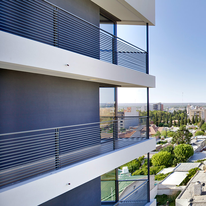 Plano detalle exterior balcones Gemma 1