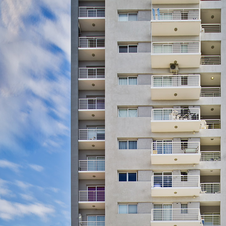 Pisos superiores edificio Malvi San Juan