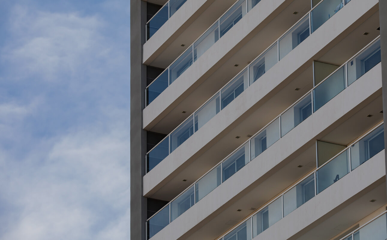 Vista balcones edificio Malvi 4